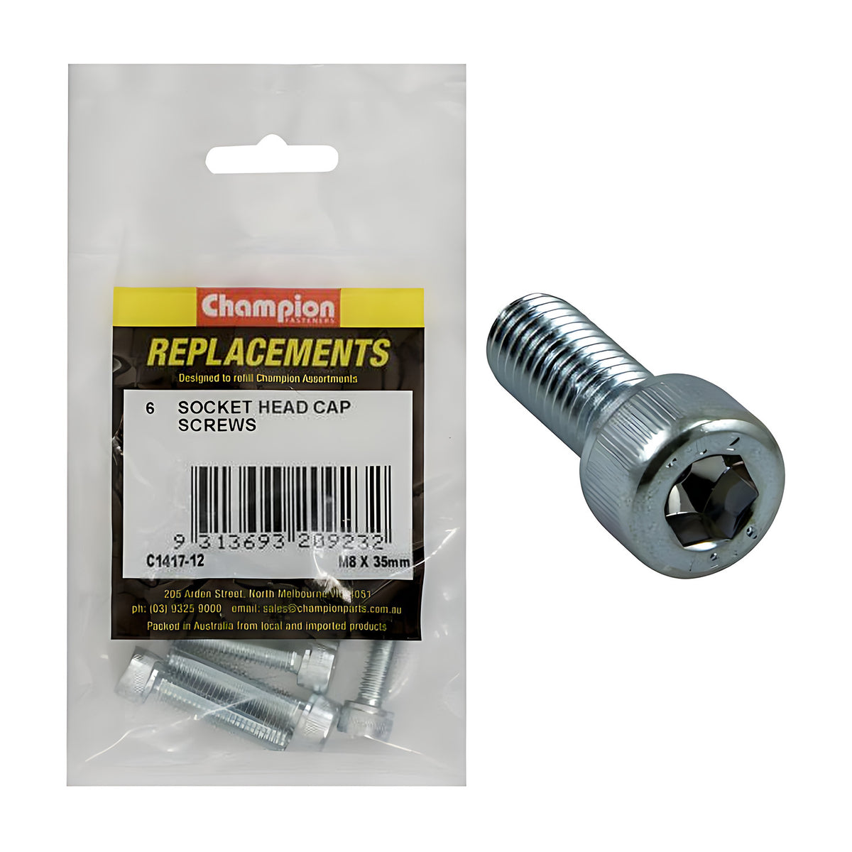 Socket Head Cap Screw Assortment Refill