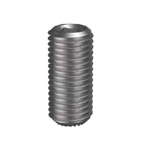 Soko M12 x 12mm Knurl Cup Point Socket Set Screw Alloy Steel Zinc Pack of 1001
