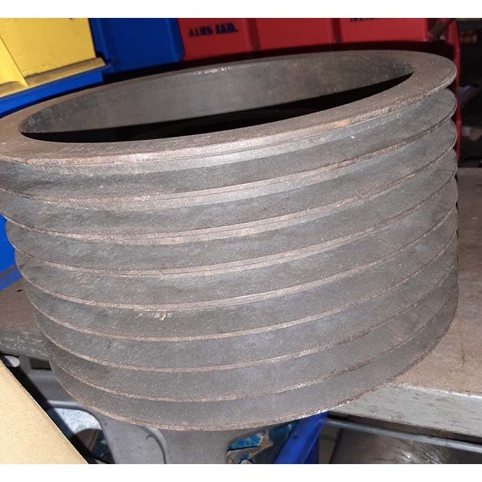 SPB Taper Lock V Pulley (Suits 3535) 300mm, 8 Groove Cast Iron SPB300-8 - AIMS Industrial Supplies