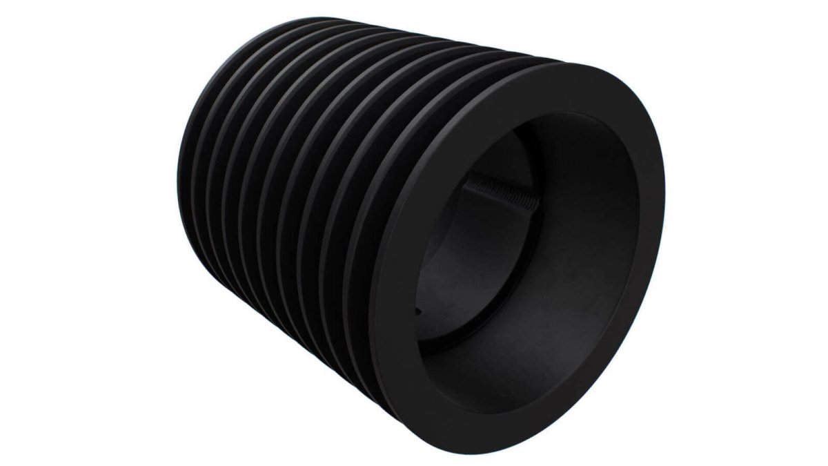 SPC / C Section Taper Lock V - Pulley - Cast Iron (1 to 12 Grooves) - AIMS Industrial Supplies