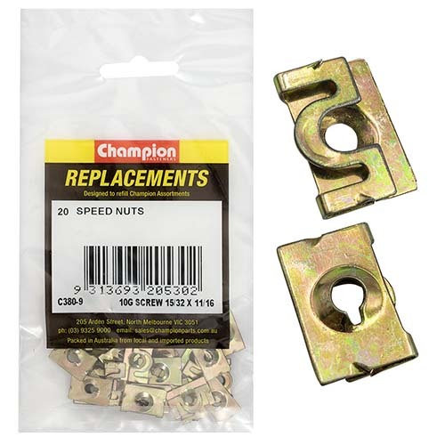 Speed Nut U-Type Assortment Refill2