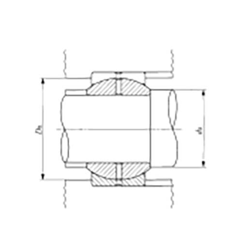 Spherical Plain Bushing Open - SB12A3