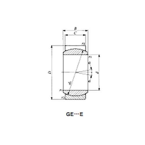 Spherical Plain Bushing Without Seal (GE-E)2