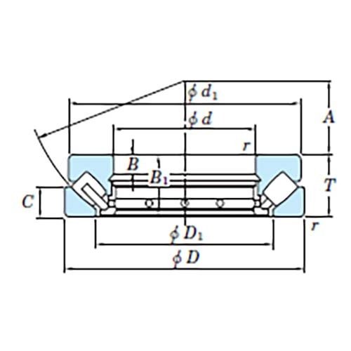 Spherical Thrust Roller Bearing - AIMS Industrial Supplies