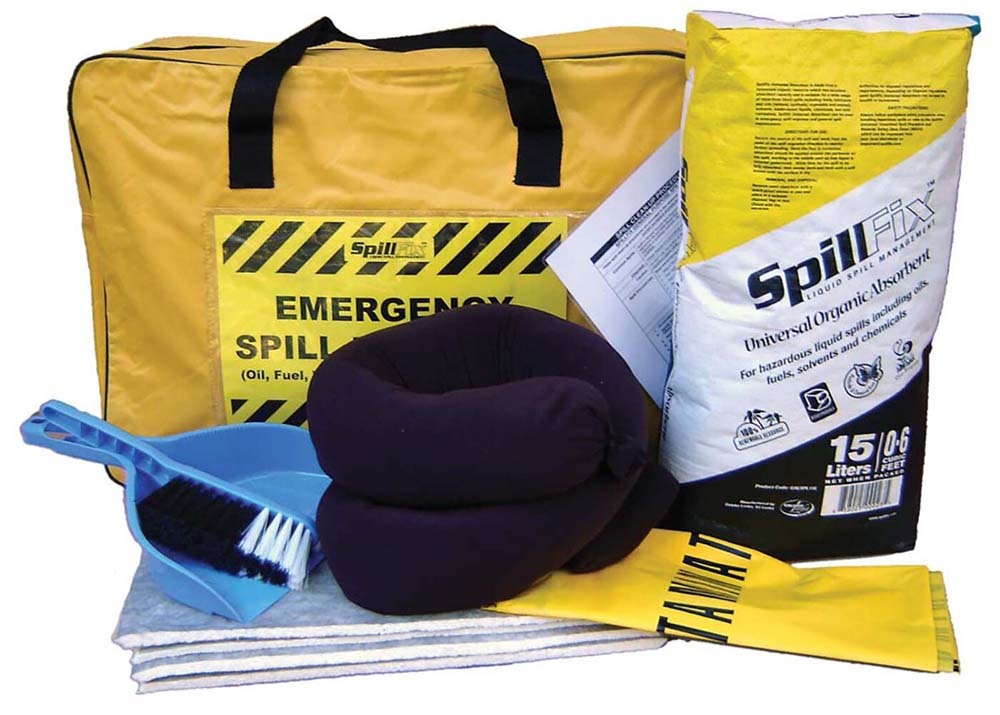 SpillFix FXSKBAG Small Spill Kit (In Bag)1