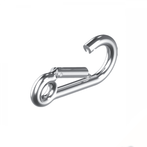 Spring Hook With Eye - 316 Stainless Steel - AIMS Industrial Supplies