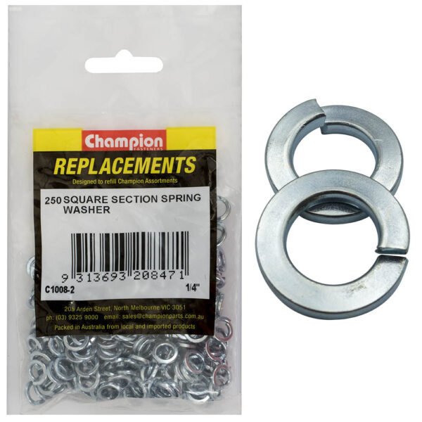Spring Washer Assortment Refill (CA1008) - Champion - AIMS Industrial Supplies