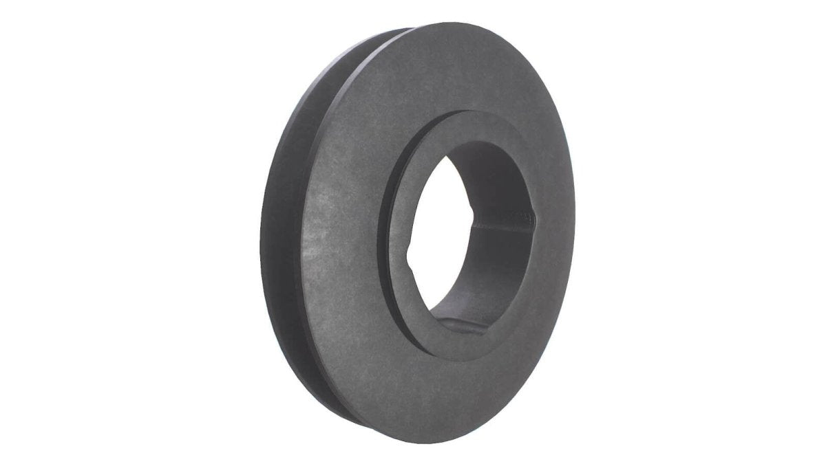 SPZ/Z/O/M Section Taper Lock V - Pulley - Cast Iron (1 to 4 Grooves) - AIMS Industrial Supplies