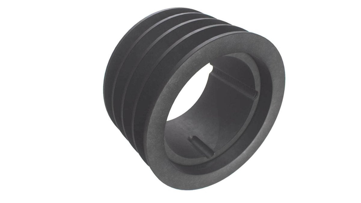 SPZ/Z/O/M Section Taper Lock V - Pulley - Cast Iron (1 to 4 Grooves) - AIMS Industrial Supplies