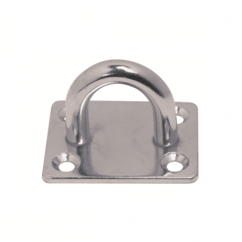 Square Eye Pad - 304 Stainless Steel - AIMS Industrial Supplies