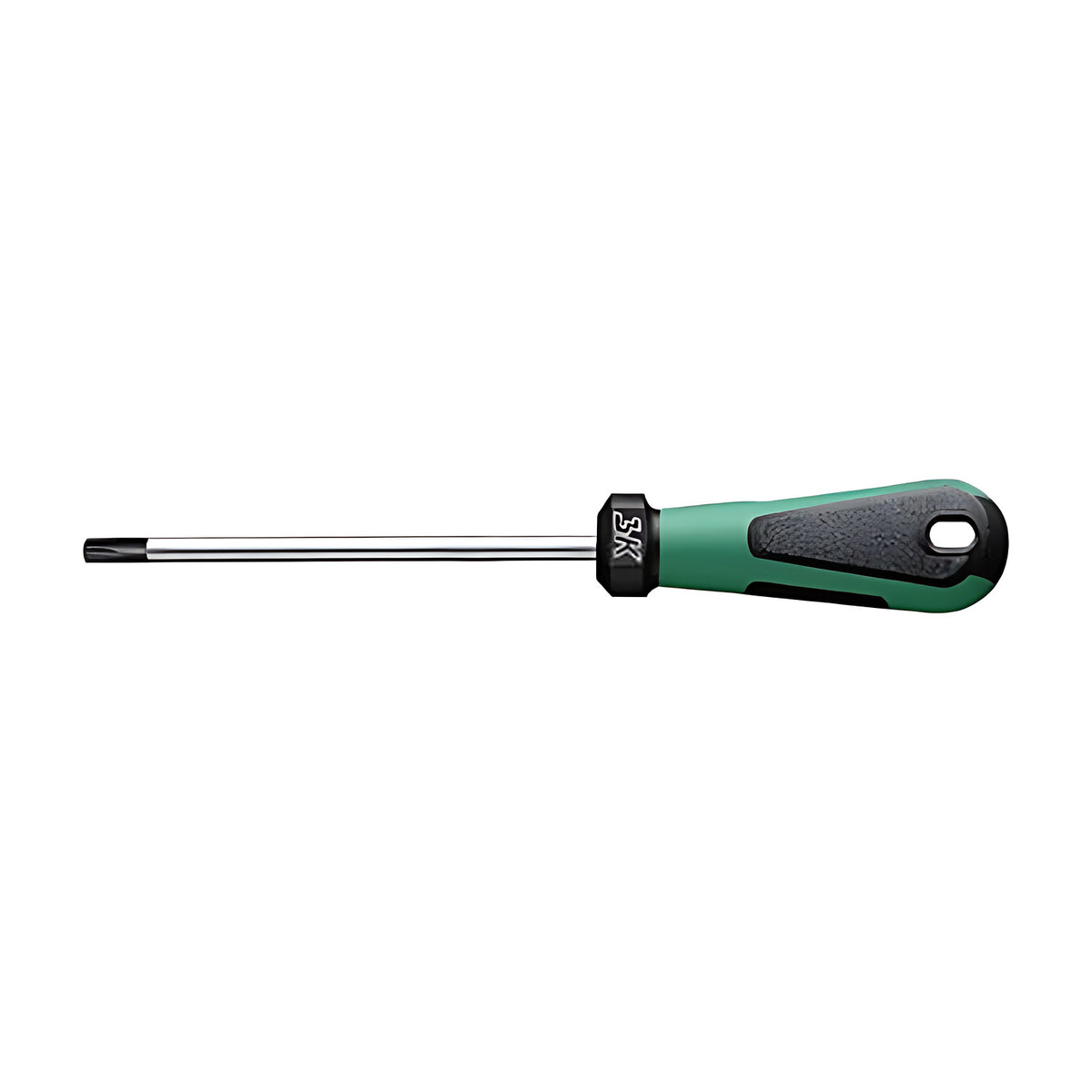 Stahlwille 3K Drall screwdriver with a green and black handle marked 3K and a star-profile tip