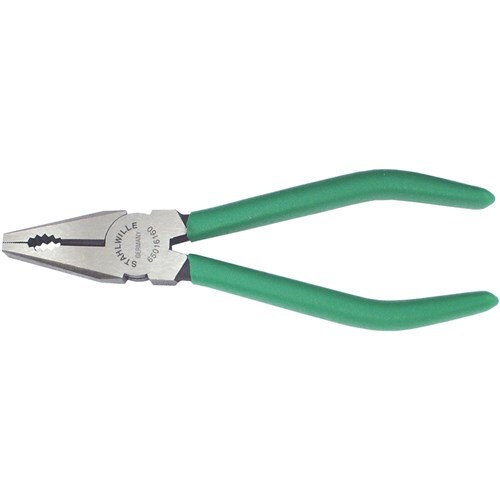 Stahlwille 180mm Combination Plier - Dip-Coated Handle -SW6501