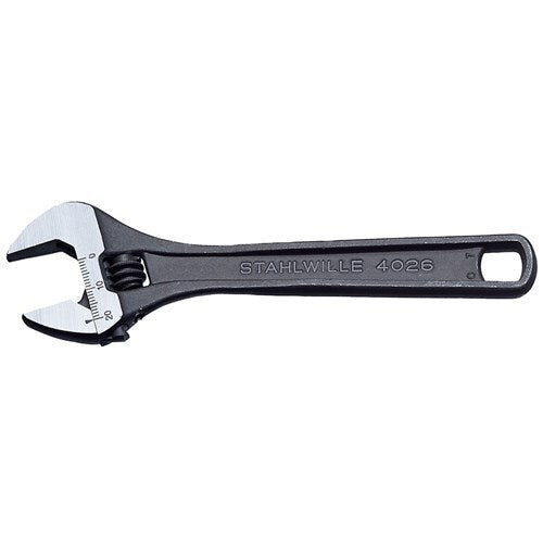 Stahlwille 200mm  8"  Wrench, Adjustable Gunmetal Finish -SW4026