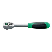Stahlwille 3/8" Drive 30 Teeth Quick Release Reversible Ratchet With 2-Component Handle SW435QR - AIMS Industrial Supplies
