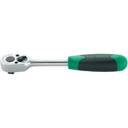Stahlwille 3/8" Drive 30 Teeth Reversible Ratchet With 2-Component Handle SW435N - AIMS Industrial Supplies