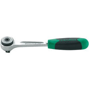 Stahlwille 3/8" Drive 60 Teeth Reversible Ratchet With 2-Component Handle SW422N - AIMS Industrial Supplies