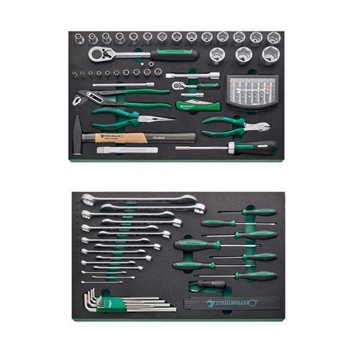 Stahlwille 98830178 Quick Release Toolset With TTS93 Tool Trolley 157 piece - AIMS Industrial Supplies