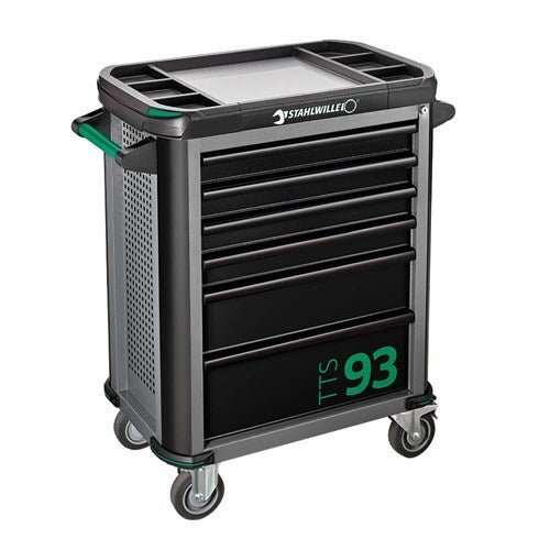 Stahlwille 98830178 Quick Release Toolset With TTS93 Tool Trolley 157 piece - AIMS Industrial Supplies