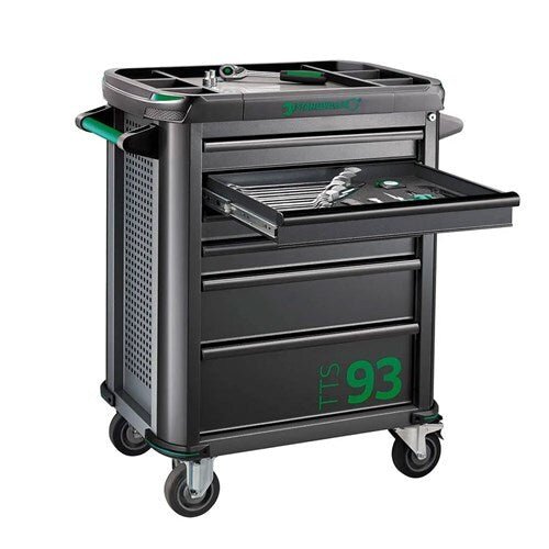 Stahlwille 98830178 Quick Release Toolset With TTS93 Tool Trolley 157 piece - AIMS Industrial Supplies
