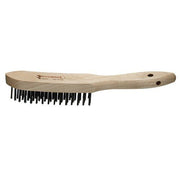 Stahlwille Brush 4 Row Steel Wire Timber Handle - SW12374 - AIMS Industrial Supplies