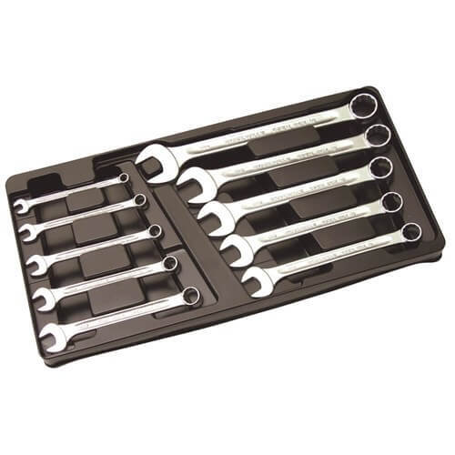 Stahlwille Combination Spanner Set, 1/4" - 3/4", AF #13 10-Piece SW13A/101