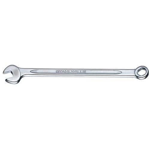 Stahlwille Combination Spanner Small, 6 Point-Metric Chrome Plated Finish - AIMS Industrial Supplies