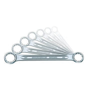 Stahlwille Double-Ended Ring Spanner Set 10-Piece 6 x 7mm - 30 x 32mm, Flat SW21/10 - AIMS Industrial Supplies
