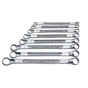 Stahlwille Double-Ended Ring Spanner Set 8 -Piece 6 x 7mm- 20 x 22mm, Shallow Offset SW23/8 - AIMS Industrial Supplies