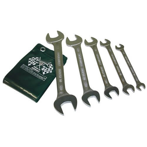 Stahlwille Double Open End Spanner Set-Imperial Chrome Plated Finish - AIMS Industrial Supplies