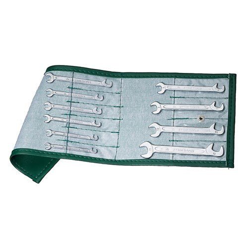 Stahlwille Electrician's Double Open-End Spanner 5/32" - 9/16"AF, Set 13-Piece SW12A/13 - AIMS Industrial Supplies