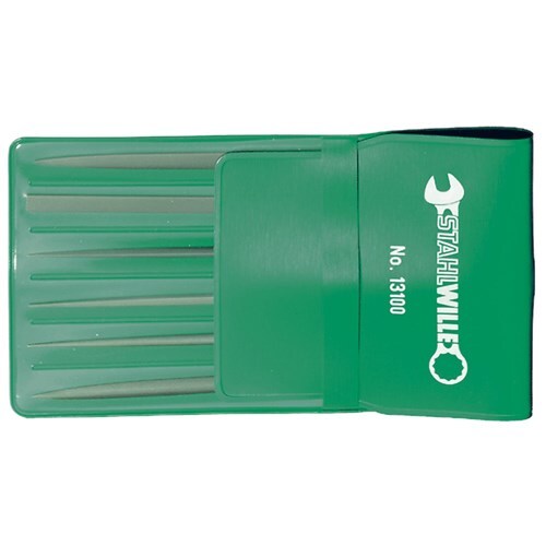 Stahlwille File Needle Set Plastic / Textile Wallet 6-Piece - SW131001