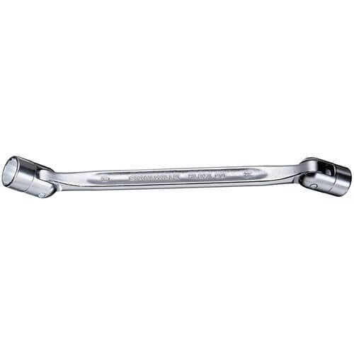 Stahlwille Flexi Joint Double End Spanner-Metric Chrome Plated Finish - AIMS Industrial Supplies