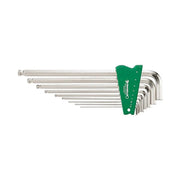 Stahlwille Hex Key Allen Wrench Metric 9-Piece Set, Ball End Long Series SW10767 - AIMS Industrial Supplies