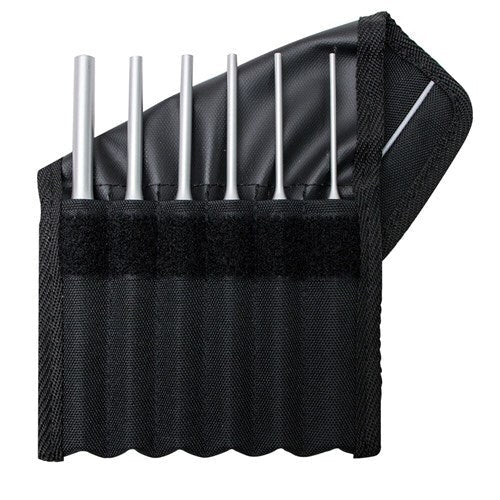 Stahlwille Parallel Pin Punch Plastic-Textile Wallet 6-Piece Set - SW108/6 - AIMS Industrial Supplies