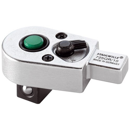 Stahlwille Ratchet Insert Tool 1/2" Drive #20 Quick Release 14 x 18mm Reversible - SW725/20QR