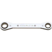 Stahlwille Ratchet Ring Spanner-Imperial Solid Steel Material - AIMS Industrial Supplies