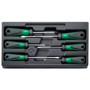 Stahlwille Screwdriver Set 3K Drall 6-Piece SW4891 4 Slot/2 Phillips - AIMS Industrial Supplies
