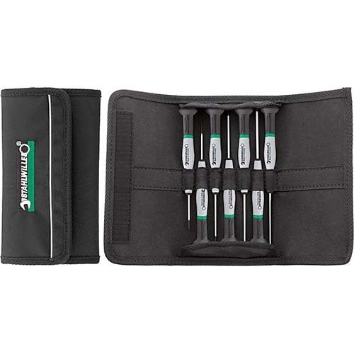 Stahlwille Screwdriver Set - Electronics 7-Piece SW4797 - AIMS Industrial Supplies