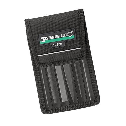 Stahlwille Set Warding File In -Plastic Wallet 6-Piece - SW12800 - AIMS Industrial Supplies