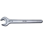 Stahlwille Single Open End Spanner-Metric Chrome Plated Finish - AIMS Industrial Supplies