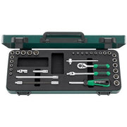 Stahlwille Socket & Accessory 1/4" Drive 3.2-14mm & 3/16-9/16", Set 33-Piece SW40MA/25/8-96010162/1