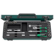 Stahlwille Socket & Accessory 1/4" Drive 3.2-14mm & 3/16-9/16", Set 33-Piece SW40MA/25/8-96010162/ - AIMS Industrial Supplies