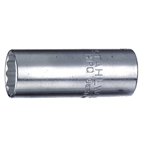 Stahlwille Socket Extra Deep 12 Point - 1/4 Drive - Imperial - AIMS Industrial Supplies