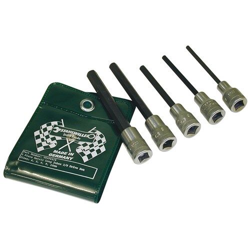 Stahlwille Socket Inhex 3/8" Drive Long 5 Piece Value Pack 5Piece  SWVP2049/51