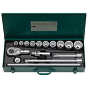 Stahlwille Socket Set 3/4" Drive 16-Piece   SW55/10/61