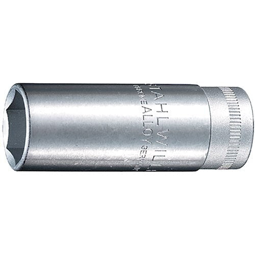 Stahlwille Socket Spark Plug 3/8" Drive 11/16" 18mm With Rubber Insert SW4606 - AIMS Industrial Supplies