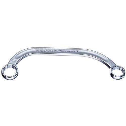 Stahlwille Starter/Half Moon Ring Spanner 14 x 16mm, 179mm Long SW27