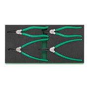 Stahlwille SWTCS10821/4 - 96830273 Circlip Pliers Set, 4 Pieces - AIMS Industrial Supplies