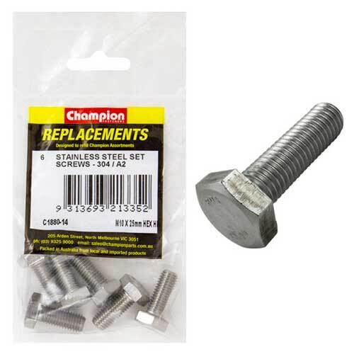 Stainless Steel Hex Set Screw Assortment Refill - AIMS Industrial Supplies