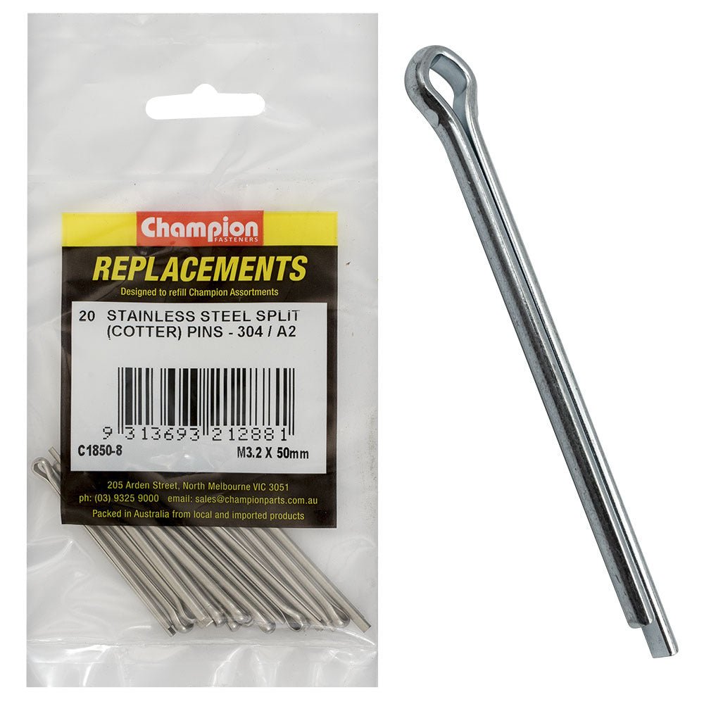 Stainless Steel Split Pin Assortment Refill - AIMS Industrial Supplies